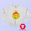 Palm Angels Burning Head Unisex Sweatshirt