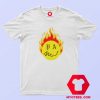 Palm Angels Burning Head Unisex T shirt