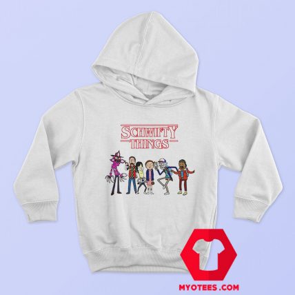 Rick And Morty x Stranger Things Parody Hoodie