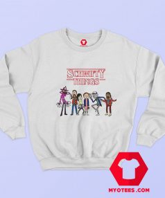 Rick And Morty x Stranger Things Parody Sweatshirt