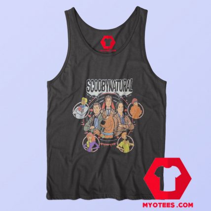 Scooby Doo Supernatural Gang Vintage Tank Top