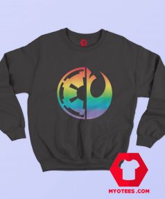 Star Wars Pride Rebel Alliance and Galactic Empire Sweatshirt