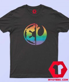 Star Wars Pride Rebel Alliance and Galactic Empire T shirt