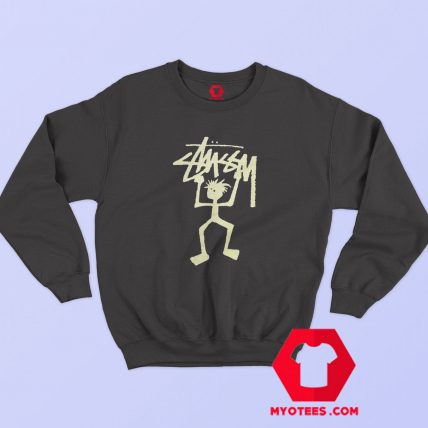 Stussy Vintage Stickman USA Unisex Sweatshirt