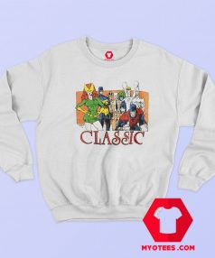 Vintage 80s Classic Marvel Heroes Comics Sweatshirt