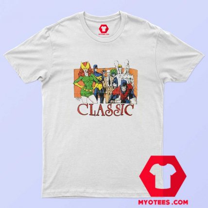 Vintage 80s Classic Marvel Heroes Comics T shirt