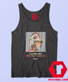 Vintage Dc x Star Wars Luke Skywalker Unisex Tank Top