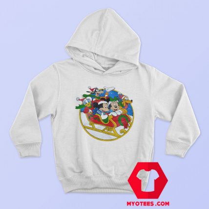 Vintage Disney Christmas Mickey Mouse Hoodie