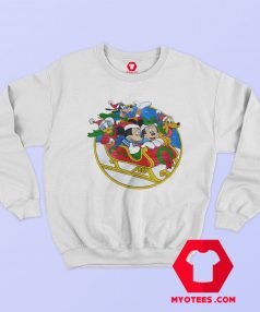 Vintage Disney Christmas Mickey Mouse Sweatshirt