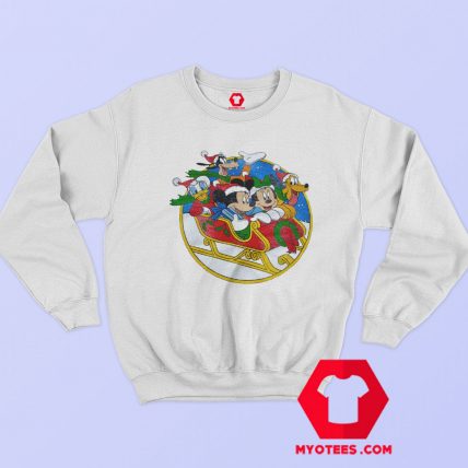 Vintage Disney Christmas Mickey Mouse Sweatshirt