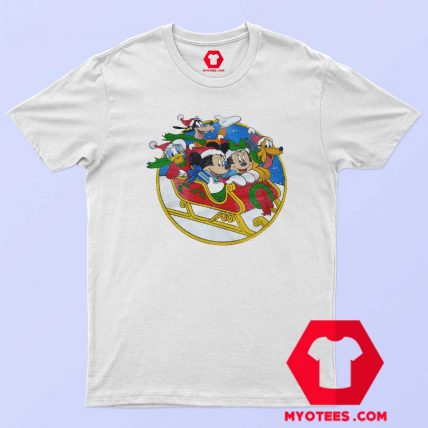 Vintage Disney Christmas Mickey Mouse T shirt