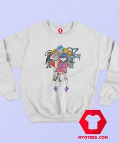 Vintage Gorillaz Y2K Official Band Unisex Sweatshirt