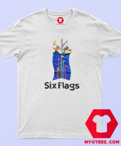 Vintage Looney Tunes Six Flags Unisex T shirt