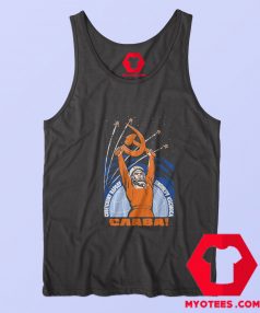 Yuri Gagarin Soviet Space Vintage Poster Tank Top