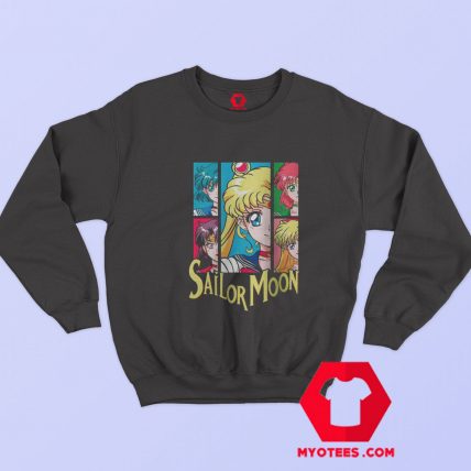 All Face Sailor Moon Catoon Vintage Unisex Sweatshirt