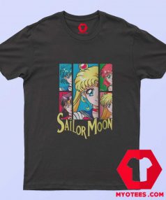 All Face Sailor Moon Catoon Vintage Unisex T shirt