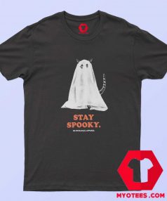 Be Humane Stay Spooky Ghost Cat Unisex T shirt