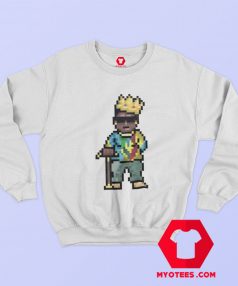 Biggie Smalls East Coast Legend 8 Bit Sweatshirt