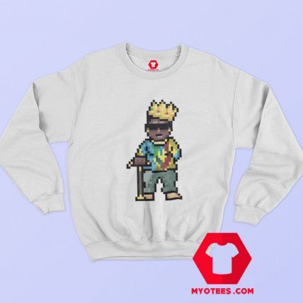 Biggie Smalls East Coast Legend 8 Bit Sweatshirt