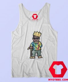 Biggie Smalls East Coast Legend 8 Bit Tank Top