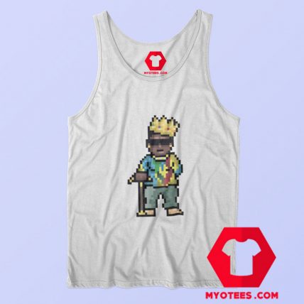 Biggie Smalls East Coast Legend 8 Bit Tank Top