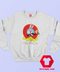 Bugs Bunny Birthday Warner Brothers Sweatshirt