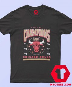 Chicago Bulls 6 Time NBA Champions T shirt