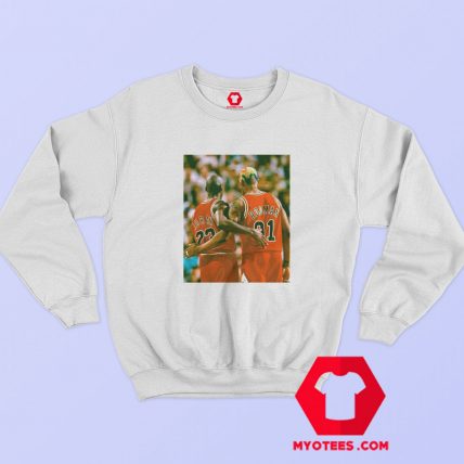 Chicago Bulls Michael Jordan Danis Rodman Sweatshirt