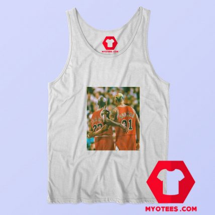 Chicago Bulls Michael Jordan Danis Rodman Tank Top