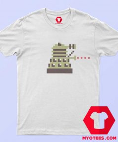 Dalek Doctor Who 8 Bit Inspired Unisex T shirt