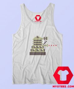 Dalek Doctor Who 8 Bit Inspired Unisex Tank Top