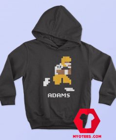 Davante Adams 8 Bit Funny Football Unisex Hoodie