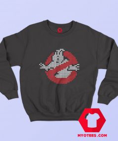 Ghostbusters 8 Bit Logo Funny Unisex Sweatshirt