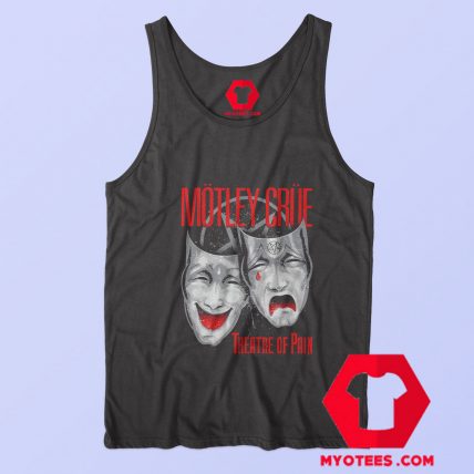 Motley Crue Back Patch Theatre Of Pain Tank Top