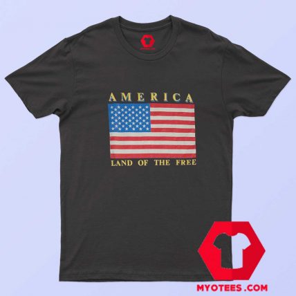 Vintage America Land Of The Free Unisex T shirt