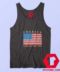 Vintage America Land Of The Free Unisex Tank Top