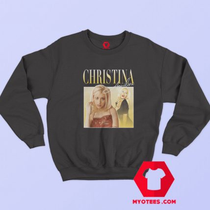 Vintage Christina Aguilera Singer Graphic Sweatshirt