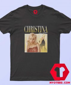 Vintage Christina Aguilera Singer Graphic T shirt