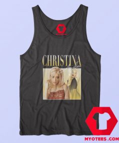 Vintage Christina Aguilera Singer Graphic Tank Top