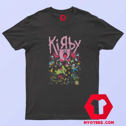 Cute Kirby Retro Vintage Gaming Unisex T shirt