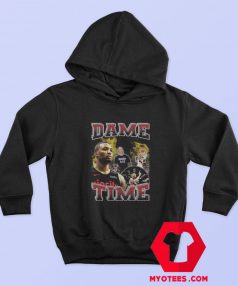 Dame Time Damian Lillard Bootleg Graphic Hoodie