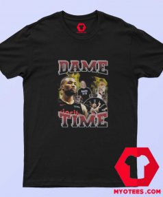 Dame Time Damian Lillard Bootleg Graphic T shirt