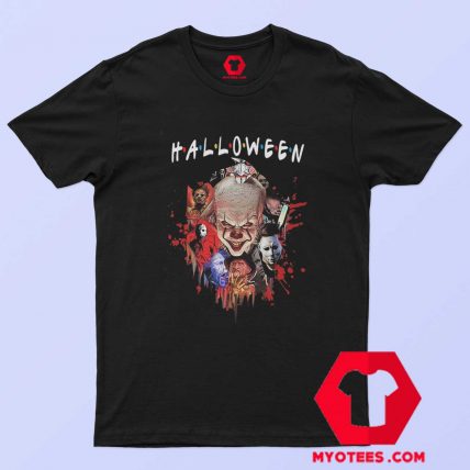 Friends Halloween Horor Movie T shirt