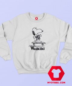 Funny Parody Snoopy Peanut Waikiki Sweatshirt