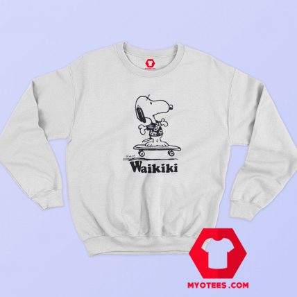 Funny Parody Snoopy Peanut Waikiki Sweatshirt