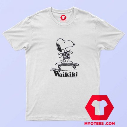 Funny Parody Snoopy Peanut Waikiki T shirt