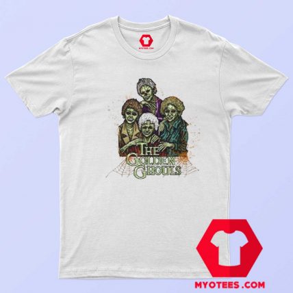 Halloween Vintage The Golden Ghouls T shirt