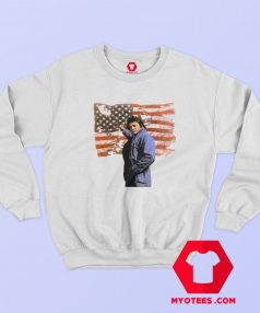 Johnny Cash Old Flag Album Cover Sweatshirt