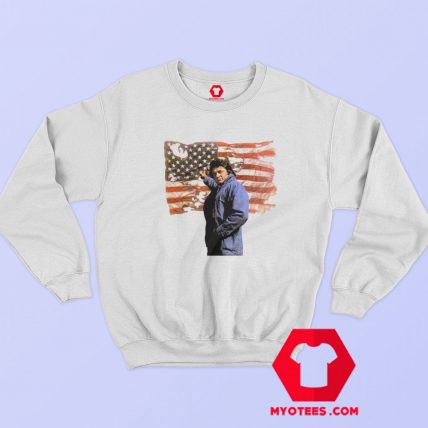 Johnny Cash Old Flag Album Cover Sweatshirt