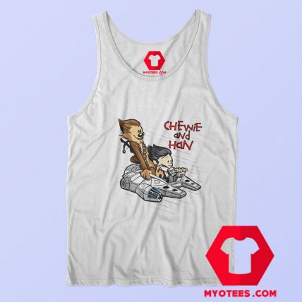 Parody Star Wars Calvin and Hobbes Tank Top